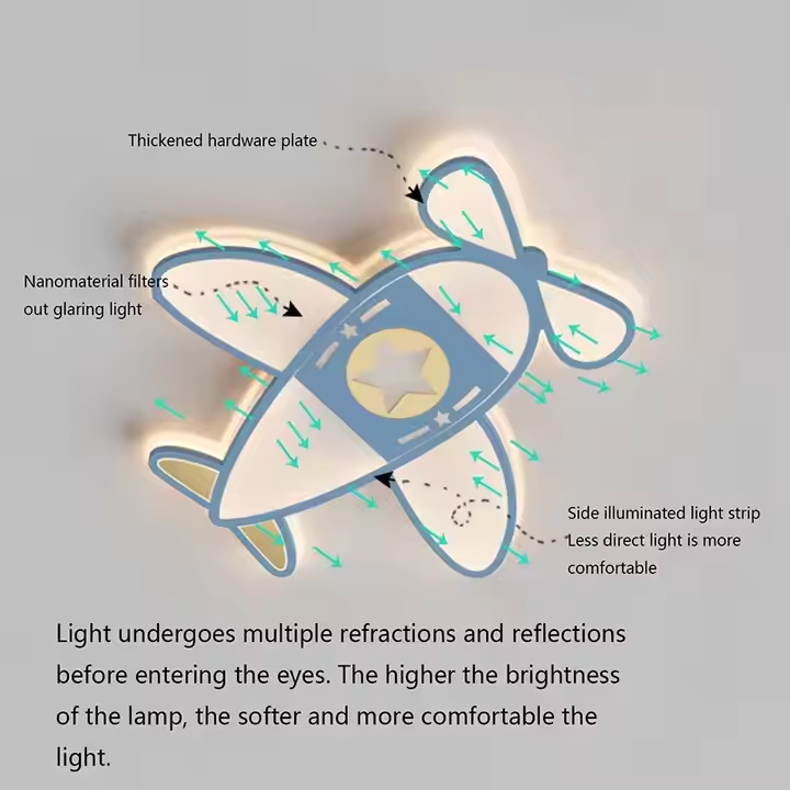 어린이 큰 비행기 (유치원/어린이방)