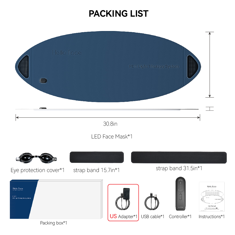 L6 두피/얼굴/목 집중 관리 LED PAD