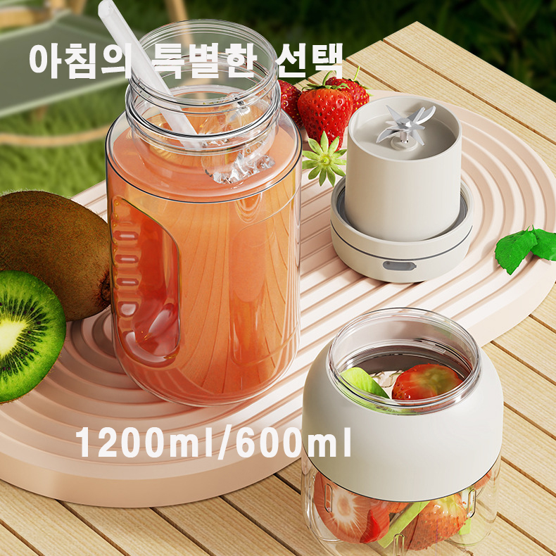 B2-C 대형 1200ml 휴대용 쥬스믹스기